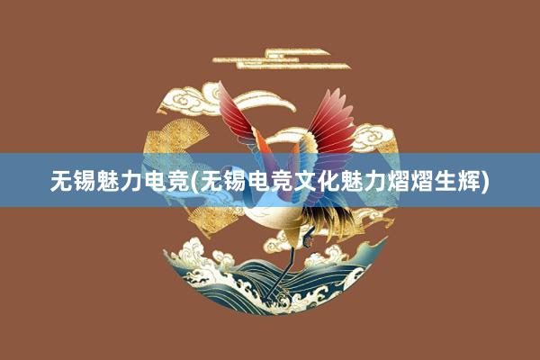 无锡魅力电竞(无锡电竞文化魅力熠熠生辉)