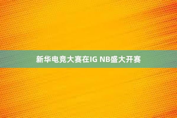 新华电竞大赛在IG NB盛大开赛